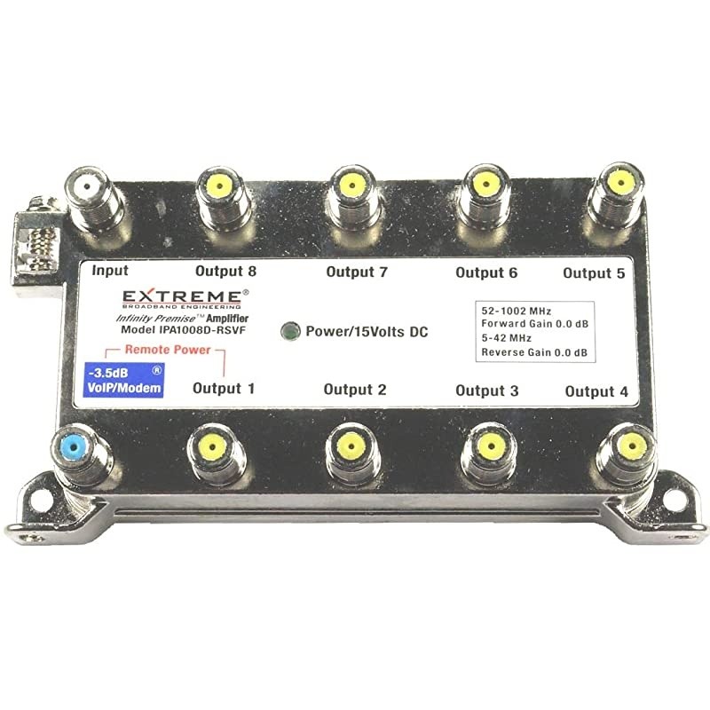 Broadband IPA1008D-RSVF - 8 Way Splitter