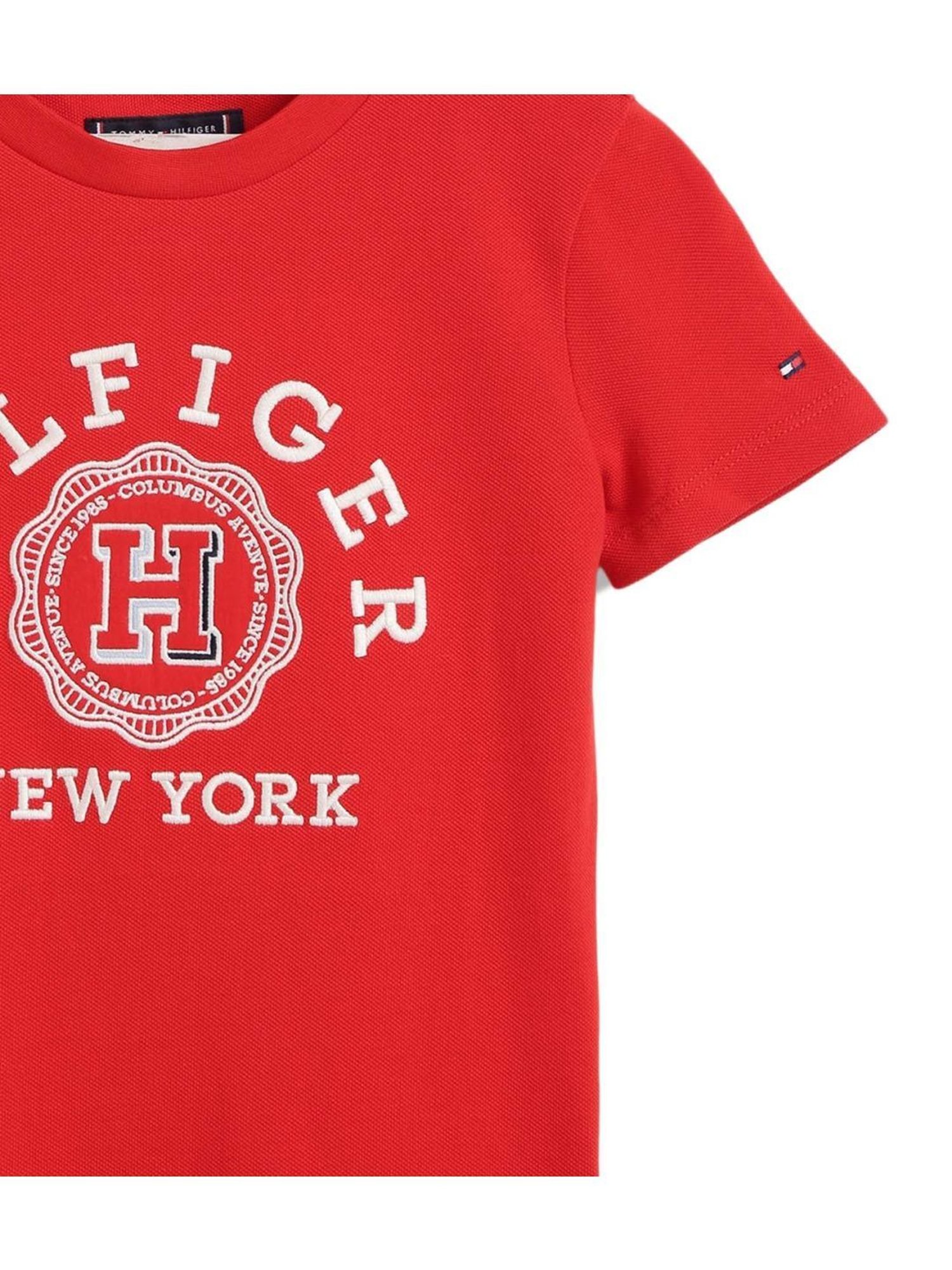 MINIKLUB Boys Blue Printed Full Sleeves T-Shirt