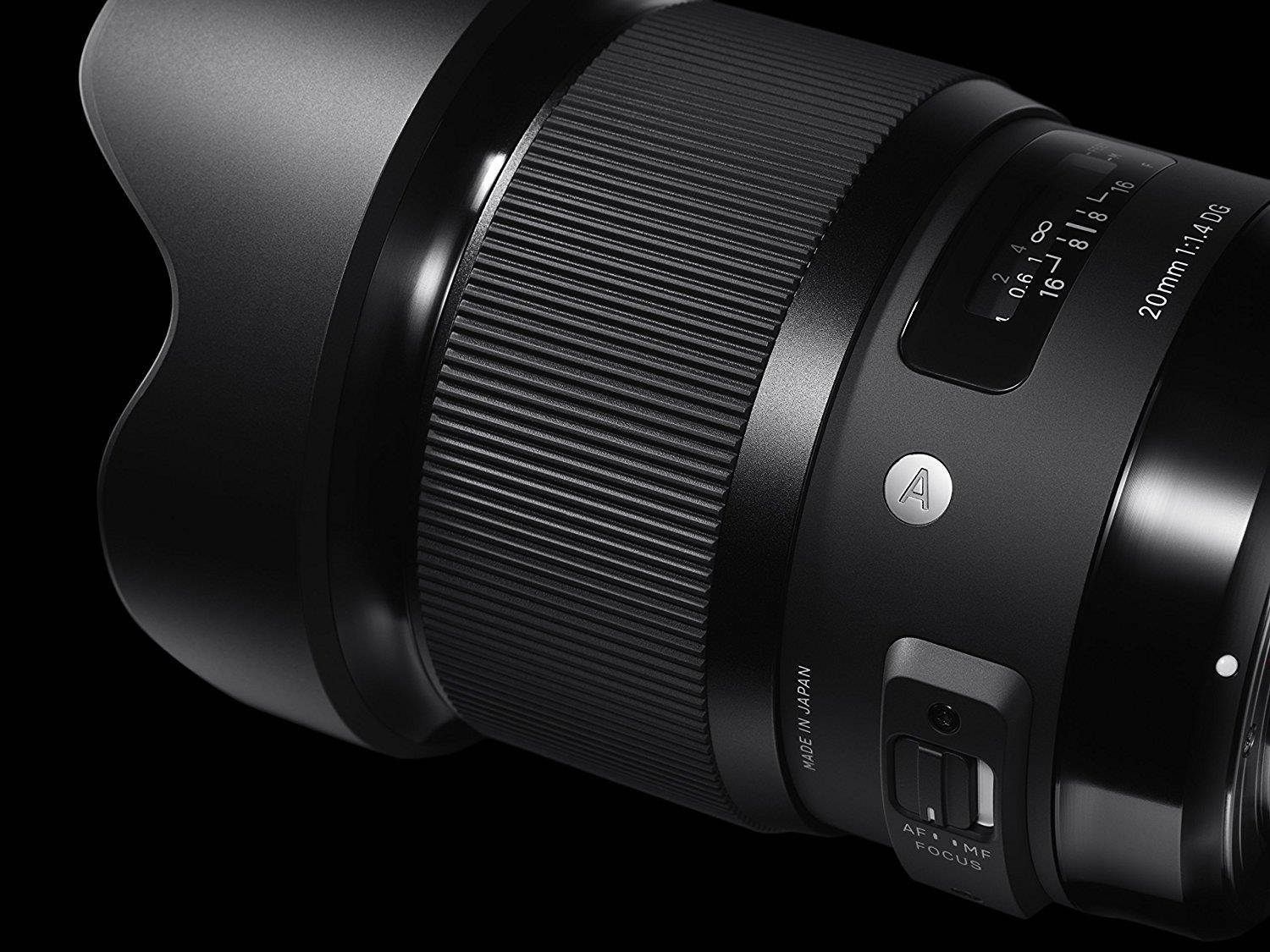 Sigma 20mm F1.4 DG HSM ART Lens for Nikon F