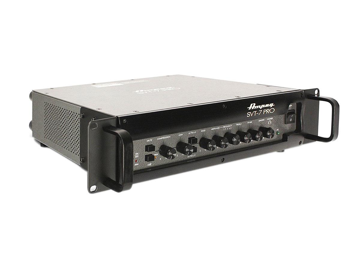 Ampeg SVT7PRO 1000W Class-D Bass Amp Head Black