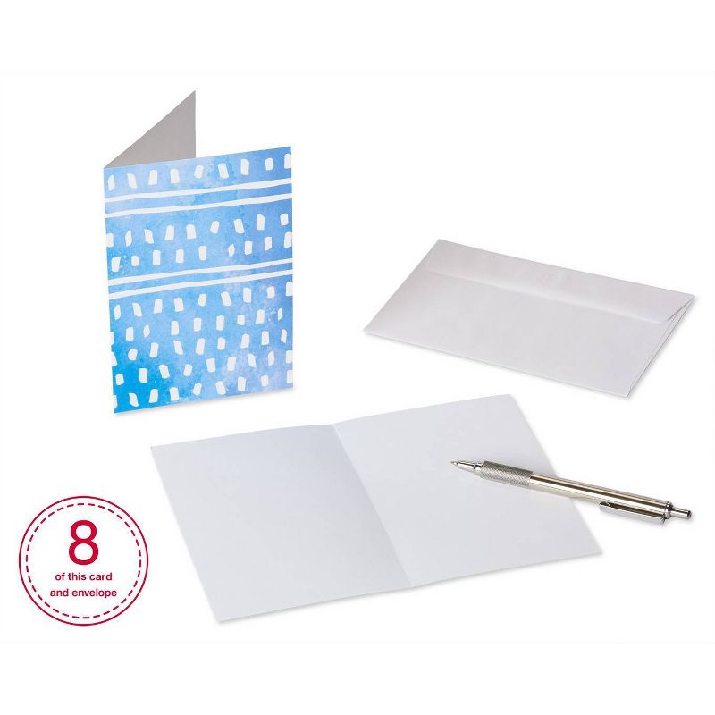 48ct Blanks Greeting Card Bundle With White Envelopes