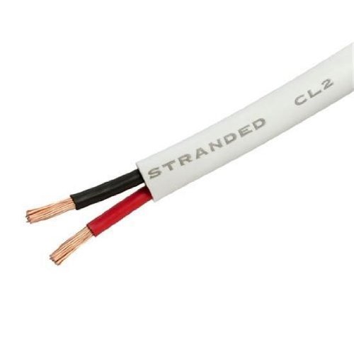 CERTICABLE 12AWG CL2 Rated 2-Conductor Loud Speaker Cable - 100 ft For In-Wall Installation