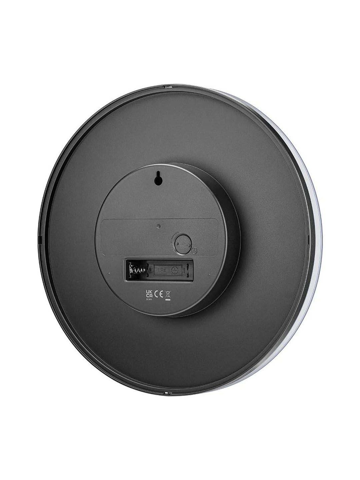 Braun Black Digital Alarm Clock With Snooze & Negative LCD Display