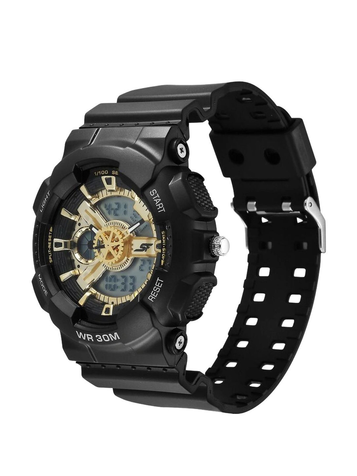 Sonata 77137PP02 Analog-Digital Watch for Men