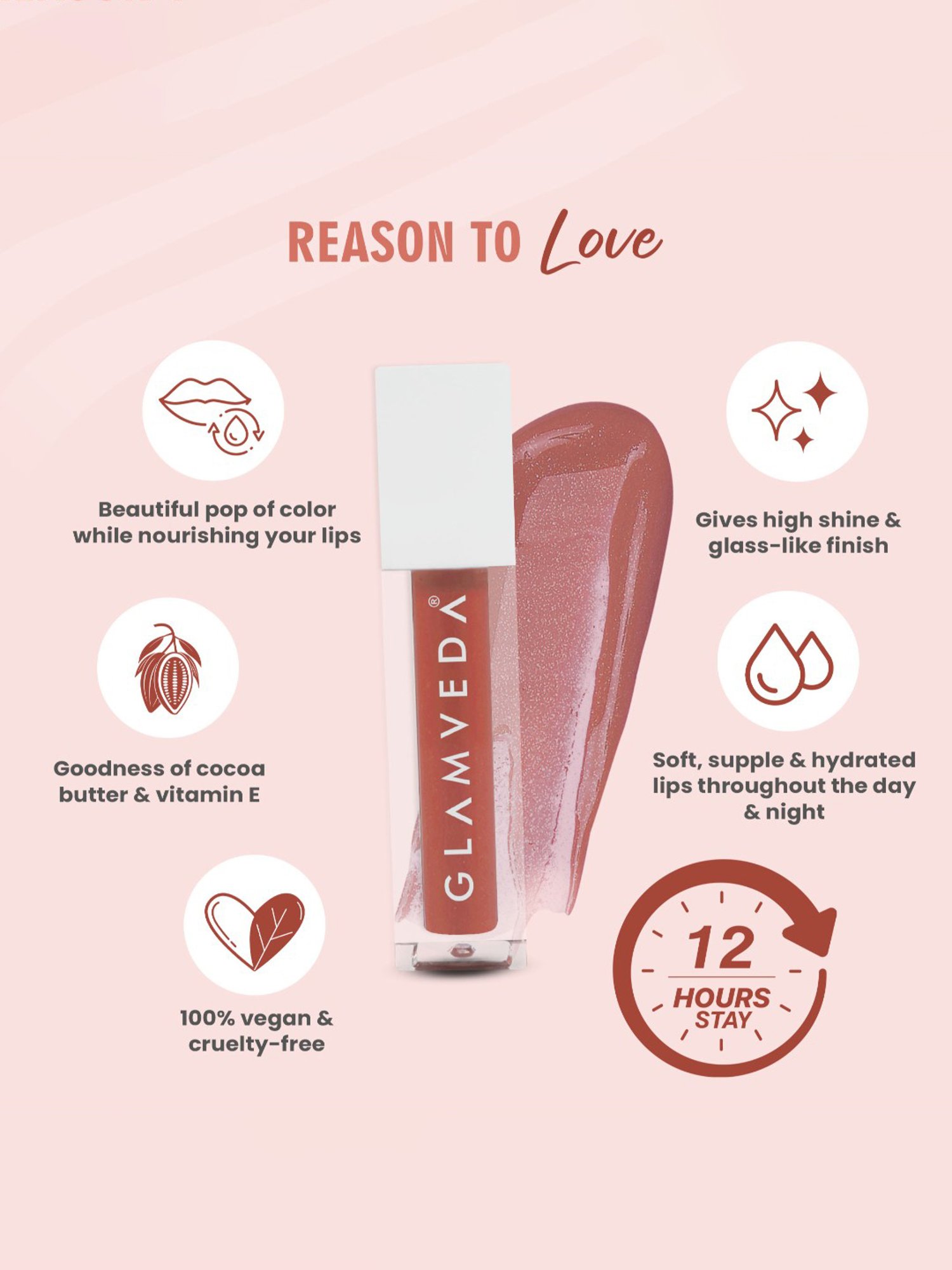 BH Cosmetics x Doja Cat Muse Plumping Lip Gloss Red - 3 ml