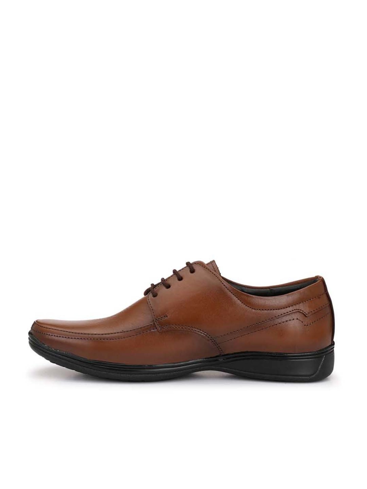 Eego Italy Men's Brown Derby Shoes