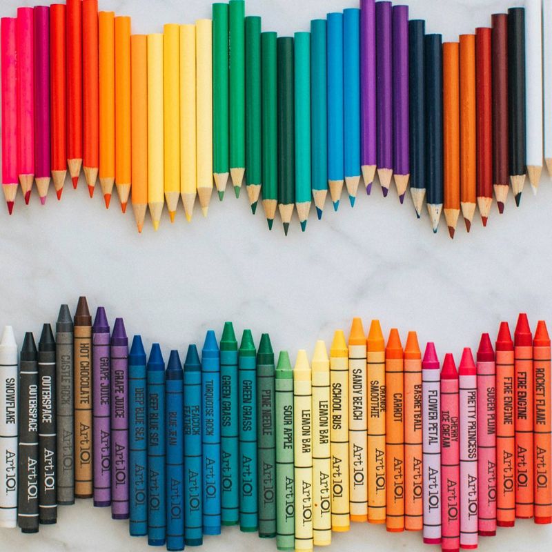 150pc Doodle and Color Easel Art Set - Art 101