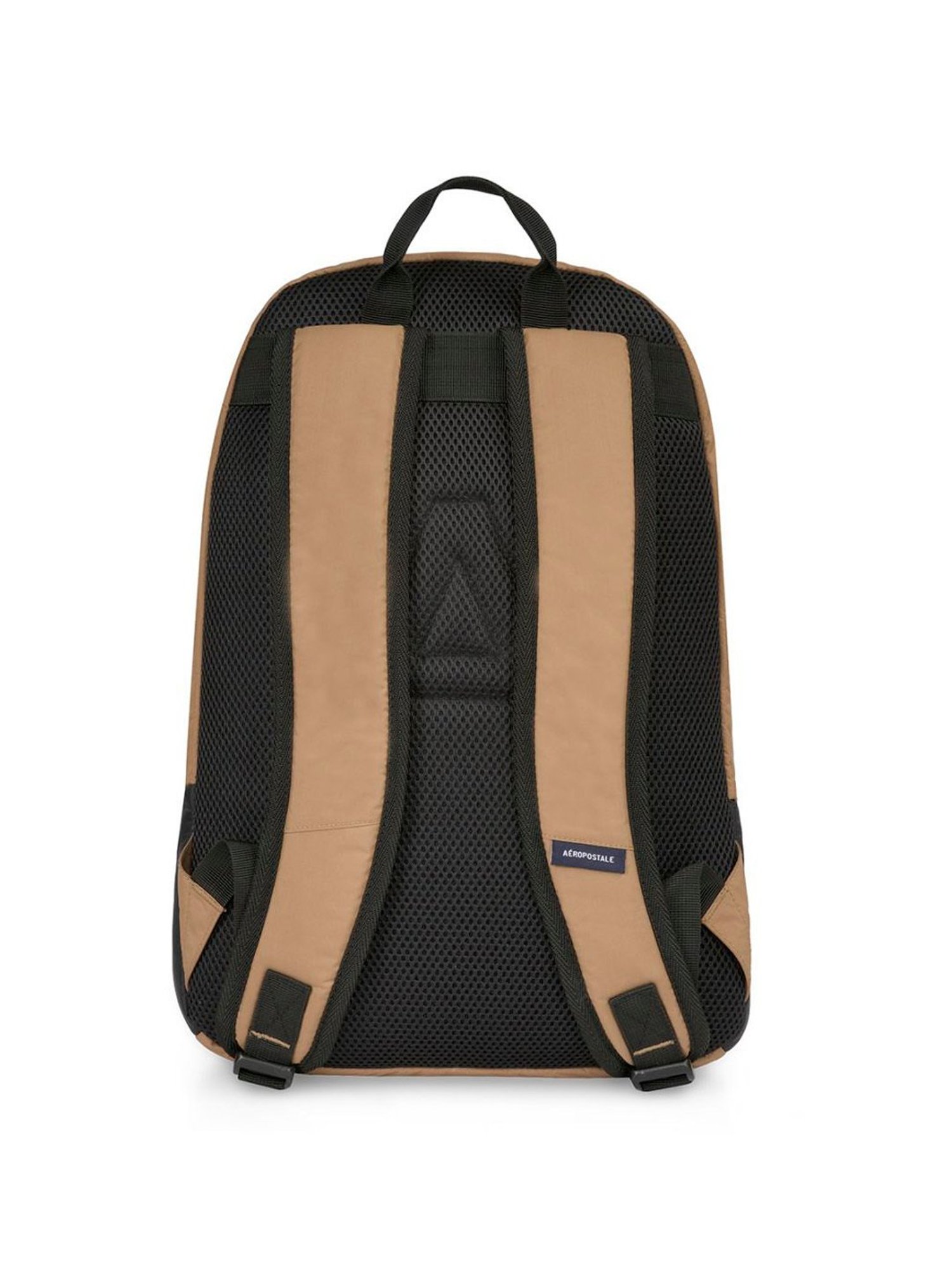 Aeropostale Knox Brown Polyester Printed Laptop Backpack