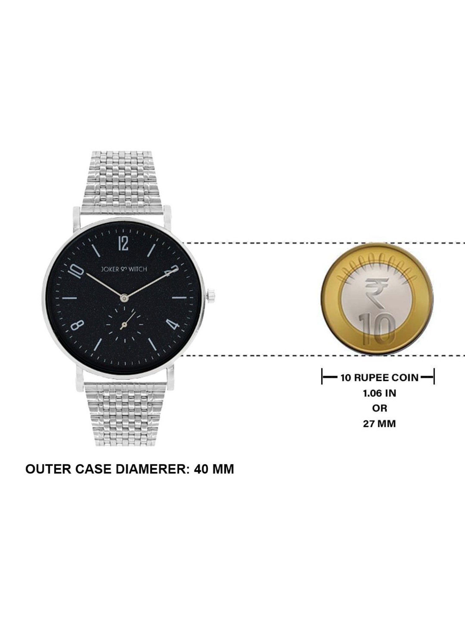 Joker and Witch AMWW345 Noel Analog Watch for Men