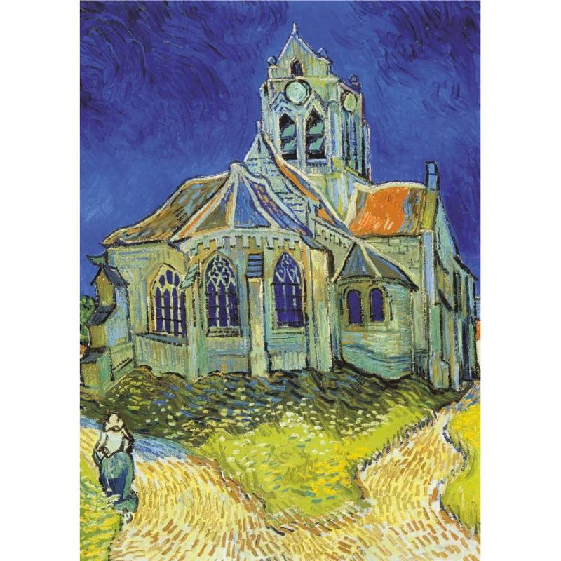 D-Toys The Church at Auvers Jigsaw Puzzle - 1000pc