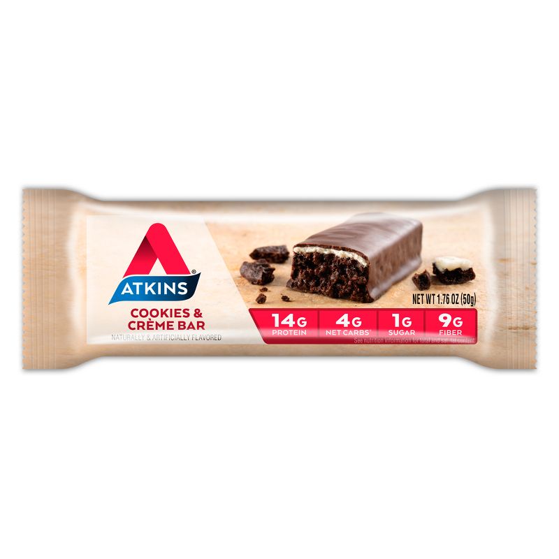 Atkins Nutrition Bars - Cookies & Cream - 5ct