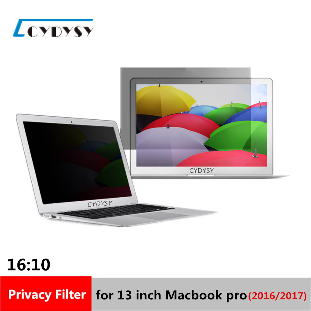 CYDYSY 13.3 inch Privacy Filter Screens Protective film for New MacBook Pro A1706/1708/1989