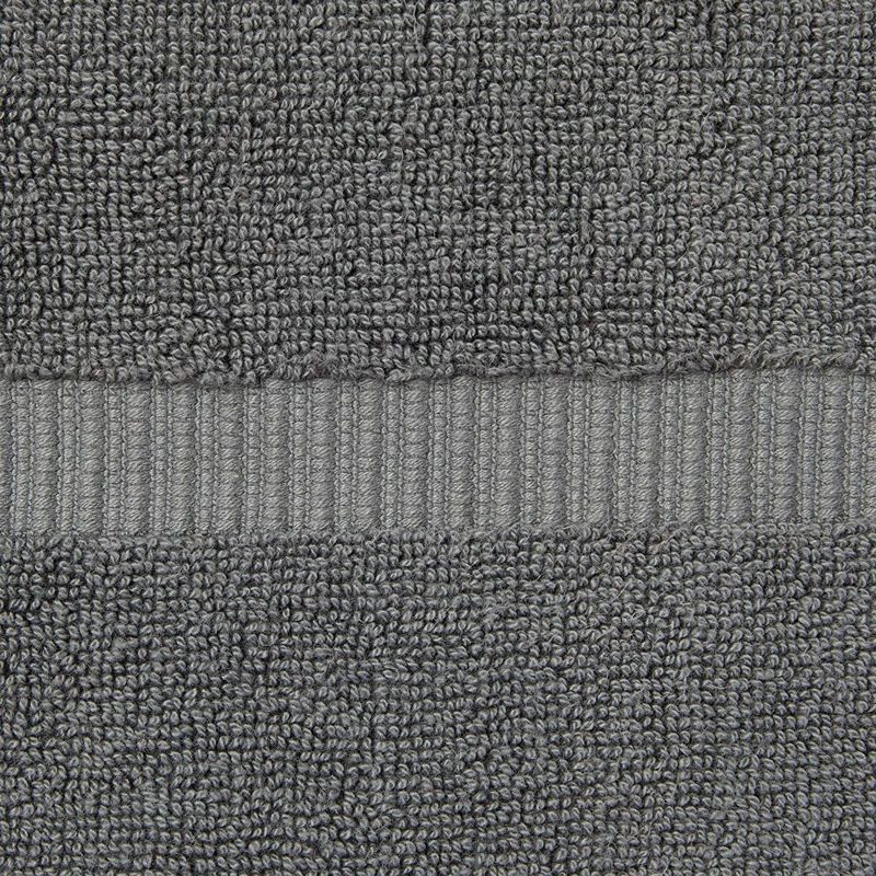 Juvale 2 Pack Monogrammed Hand Towels, Letter Q Embroidered Gift (16 x 30 in, Grey)