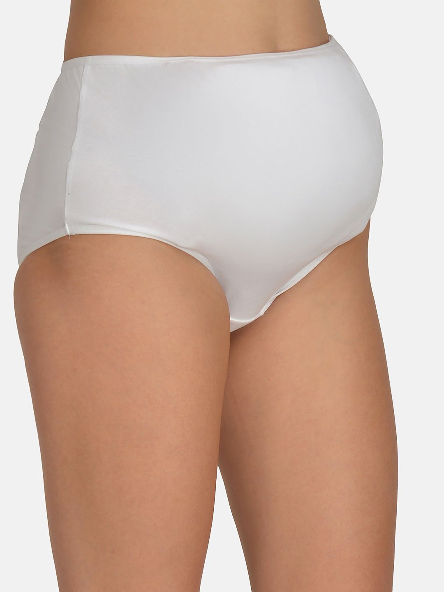 Mod & Shy Light White Maternity Panty