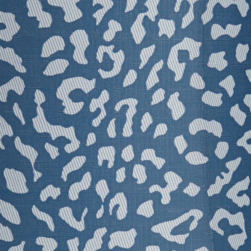 Springcrest Blue Leopard Spot Medium Drum Lamp Shade 14" Top x 16" Bottom x 11.5" High (Spider) Replacement with Harp and Finial