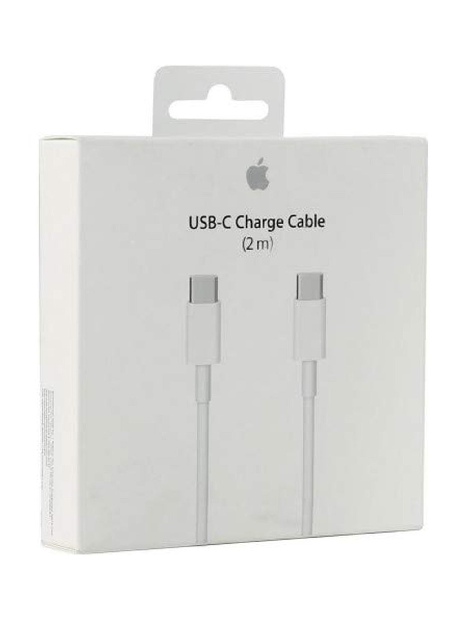 Apple 2m USB-C to USB-C Charge Cable with Cable (White)