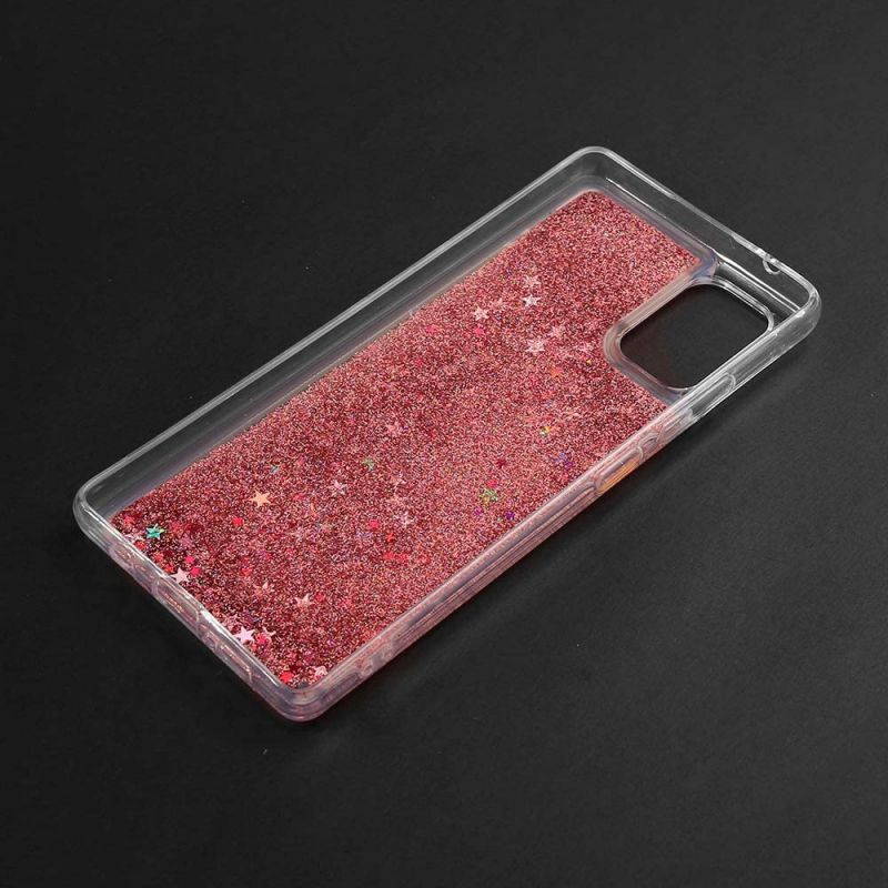 REDShield Waterfall Liquid Sparkling Quicksand TPU CASE for Samsung Galaxy A71 5G - BOSS Lady