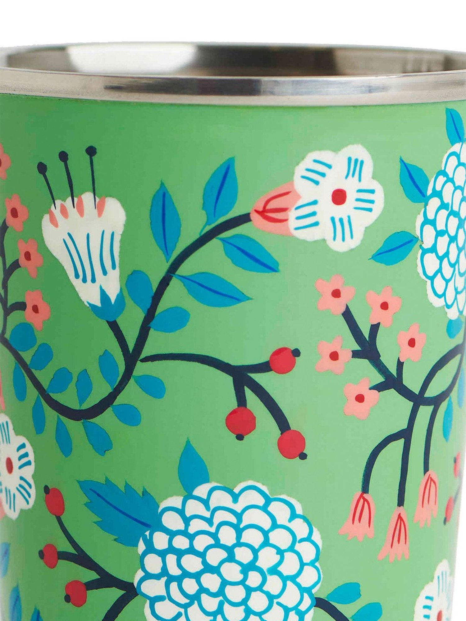 Chumbak Floral Magic Steel Tumbler