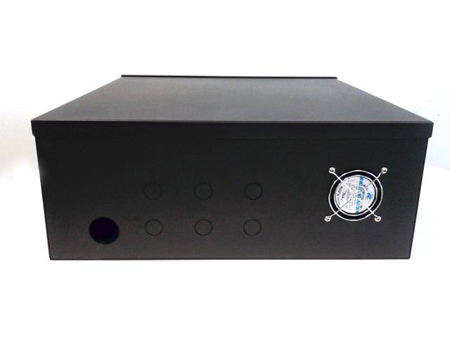 Smart Security Club DVR Lock-Box, 15 x 15 x 5 Inch, Built-In Fan - 16 Gauge
