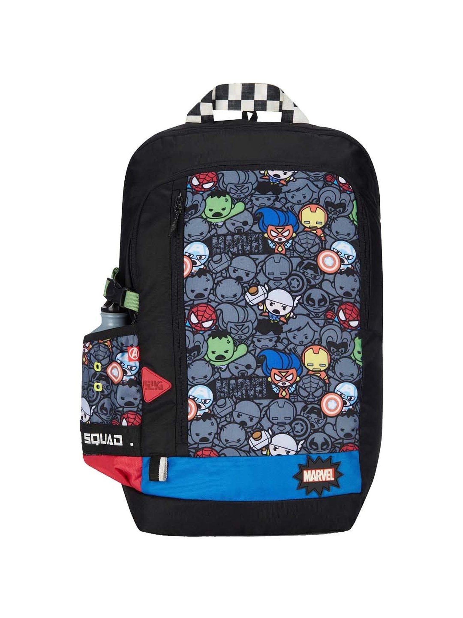 Wiki 30.5 Ltrs Black Medium Backpack