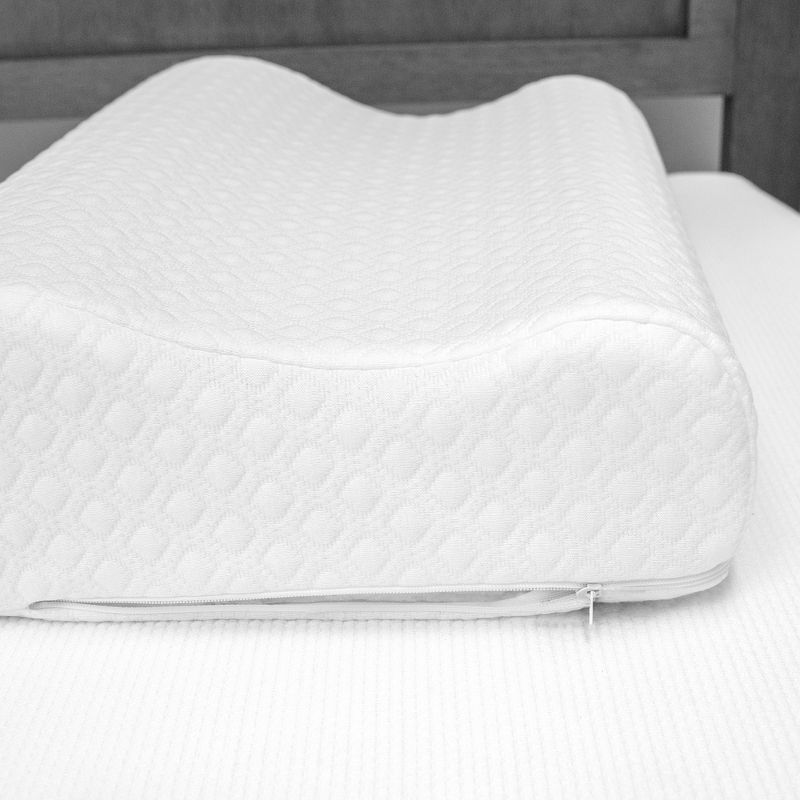 SensorPEDIC Essential Collection Gel-Overlay Memory Foam Contour Bed Pillow