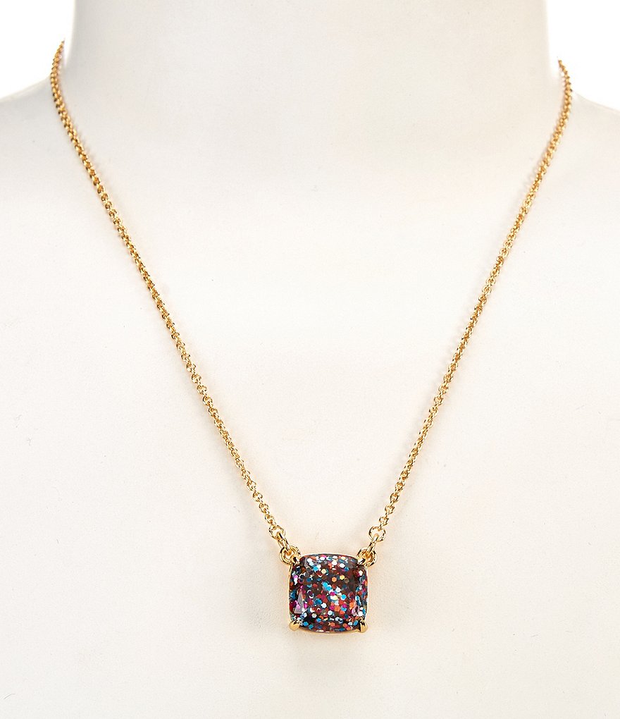 kate spade new york Multicolor Sparkly Pendant Necklace