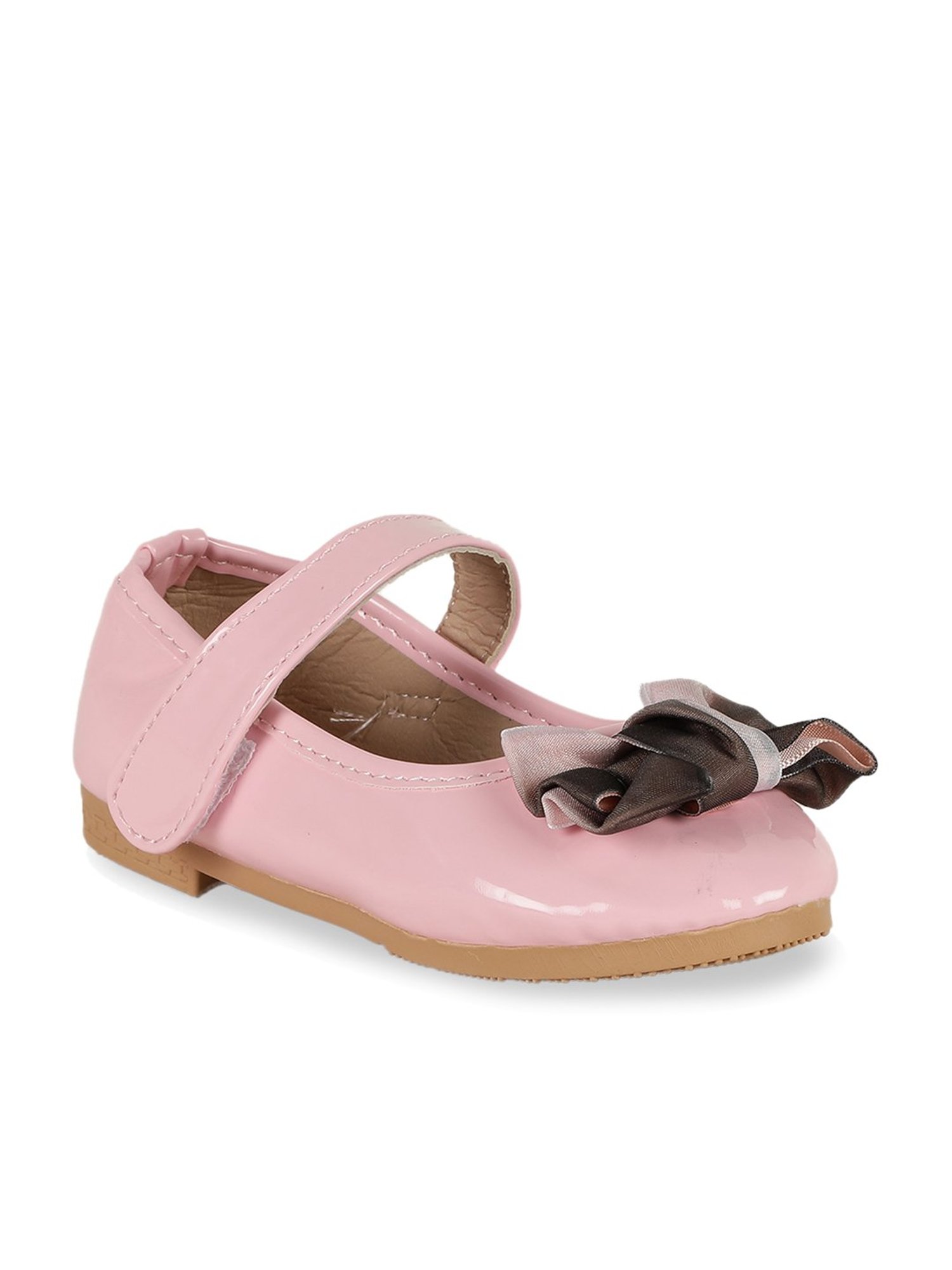Passion Petals Kids Pink Mary Jane Shoes