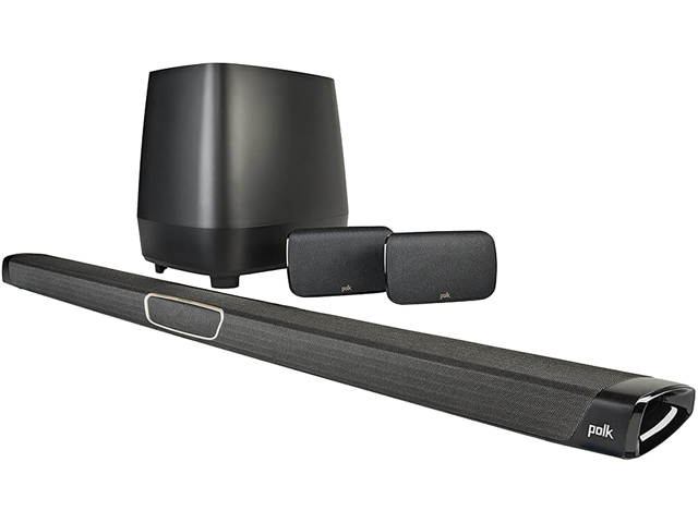 Polk Audio MagniFi MAX SR Maximum-Performance True 5.1 Home Theater Sound Bar System