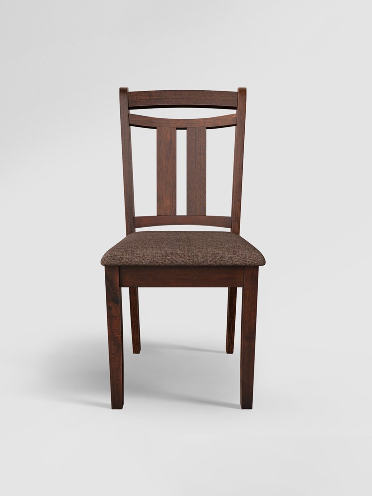 Godrej Interio Pause Brown Wood Dining Chair (Set of 2)