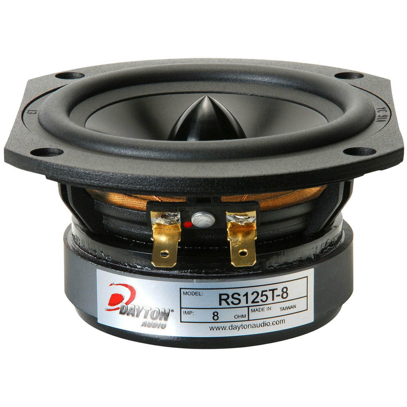 Dayton Audio RS125T-8 5" Reference Woofer Truncated Frame