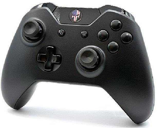 "American Skull" Xbox One Rapid Fire Modded Controller for COD BO3, MW Remastered, Ghosts, Destiny, GOW, Battlefield: Quick Scope, Drop Shot, Auto Run, Sniped Breath, Mimic, More (3.5 mm jack)