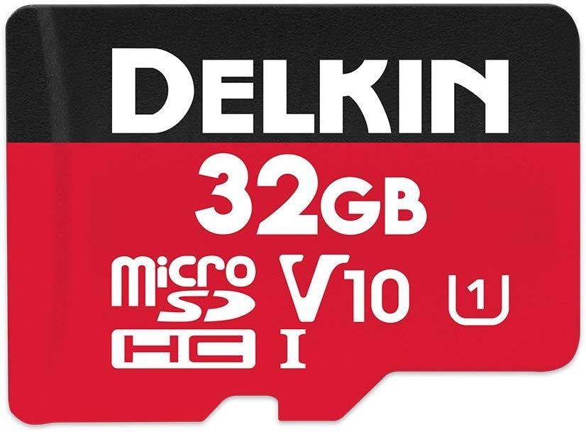 Delkin Devices 32GB Select microSDHC UHS-I (U1/V10) Memory Card (DDMSDR50032G)