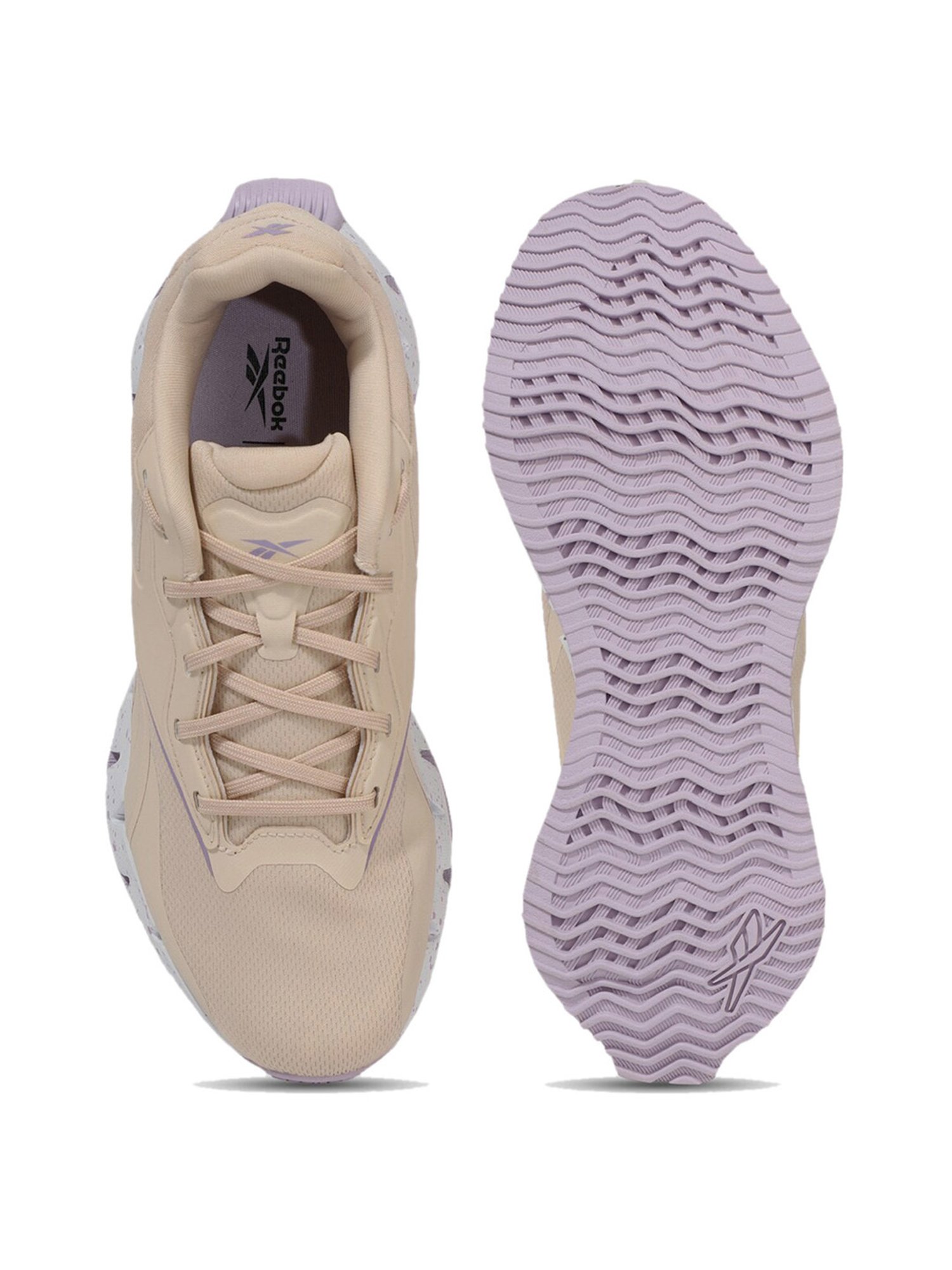 Reebok Women's Zig Dynamica 4 Beige Running Shoes