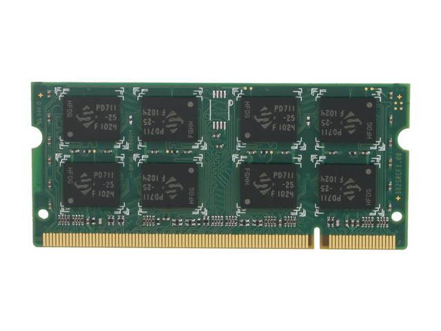 PNY Optima 2GB 200-Pin DDR2 SO-DIMM DDR2 800 (PC2 6400) Laptop Memory Model MN2048SD2-800