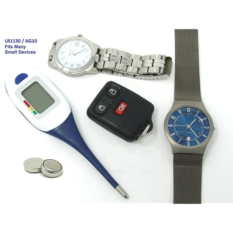 LR1130 AG10 15V Alkaline 20Batteries Fits L1131 189 389 390 534 554 603 Full List Below