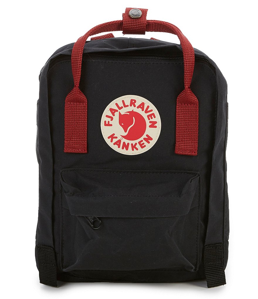 Fjallraven Contrast Handle Mini Kanken Water-Resistant Backpack