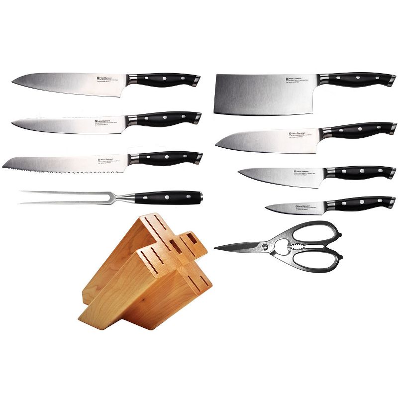 Swiss Diamond 10pc Block Knife Set