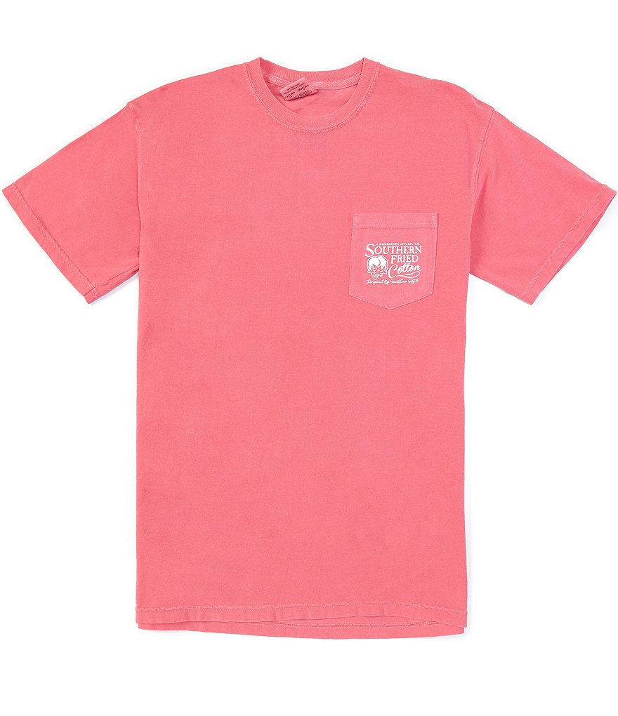 Southern Fried Cotton Men's All You Need Short-Sleeve Pocket Graphic Tee
