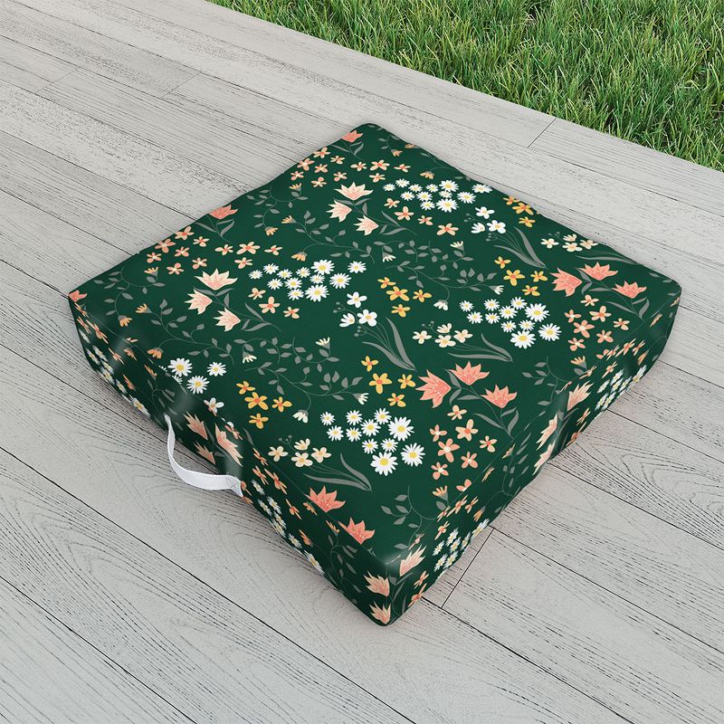 Jordan French Edge Chaise Lounge Cushion - Cabana Stripe Turquoise