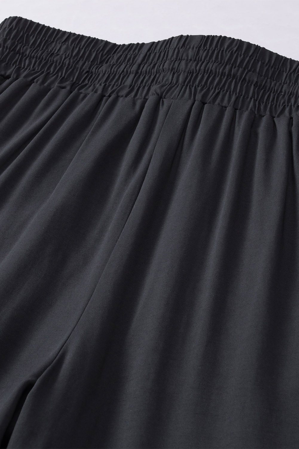 Karen Kane Cropped Wide Leg Linen Blend Striped Pants