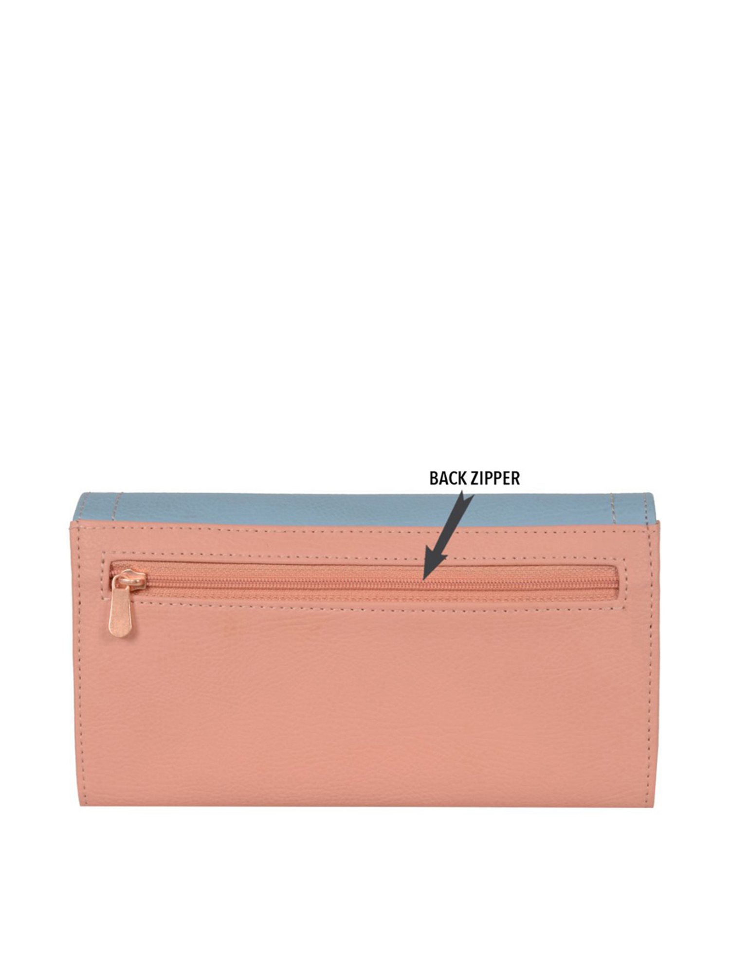 Baggit Pink Color Block Wallet for Women
