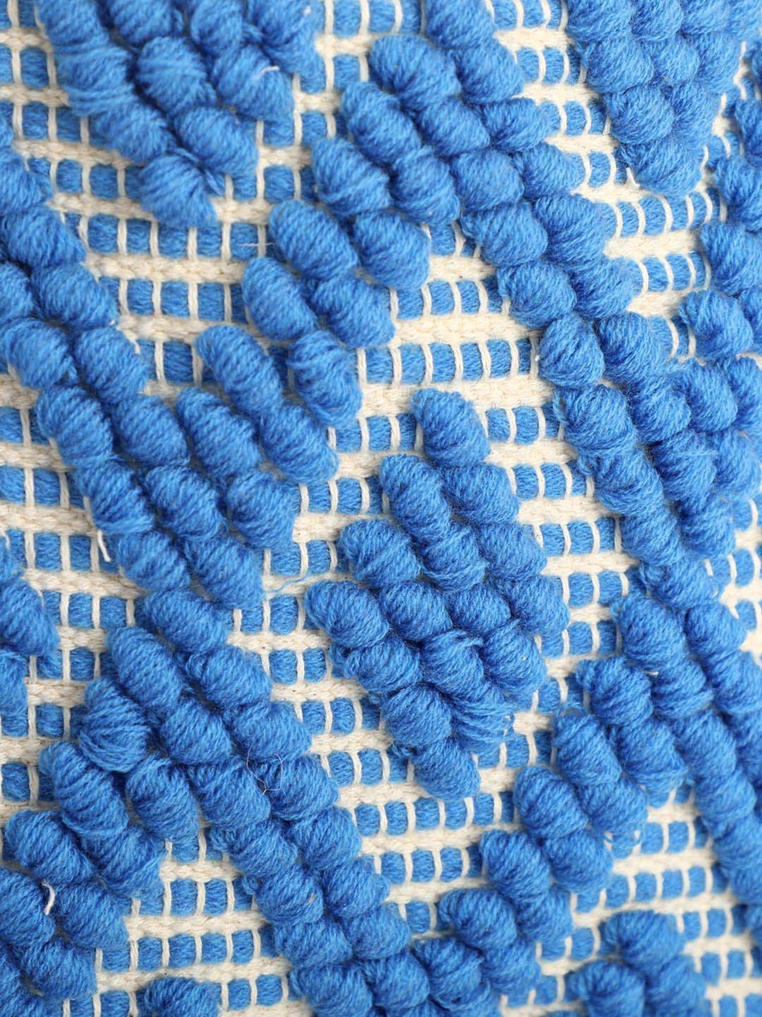 NR by Nidhi Rathi Blue Fabric Clutch