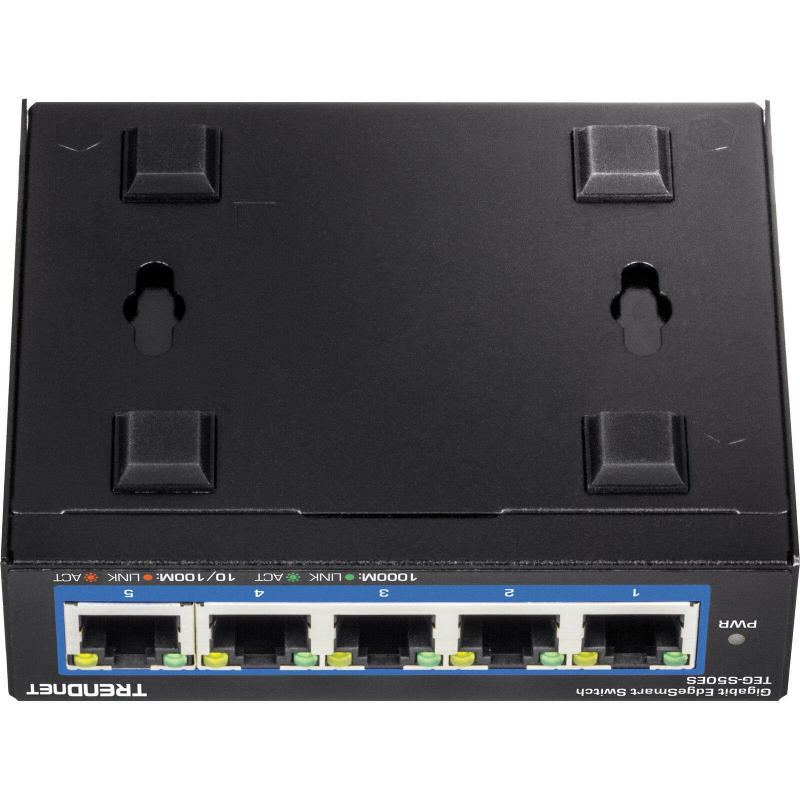 TRENDnet 5-Port Gigabit EdgeSmart Switch