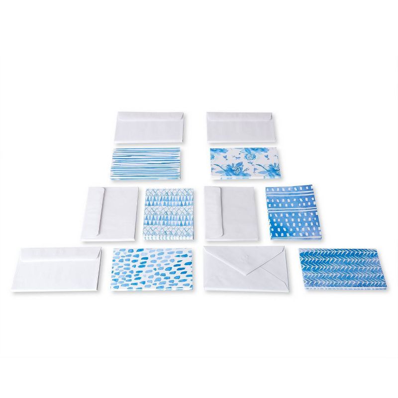 48ct Blanks Greeting Card Bundle With White Envelopes