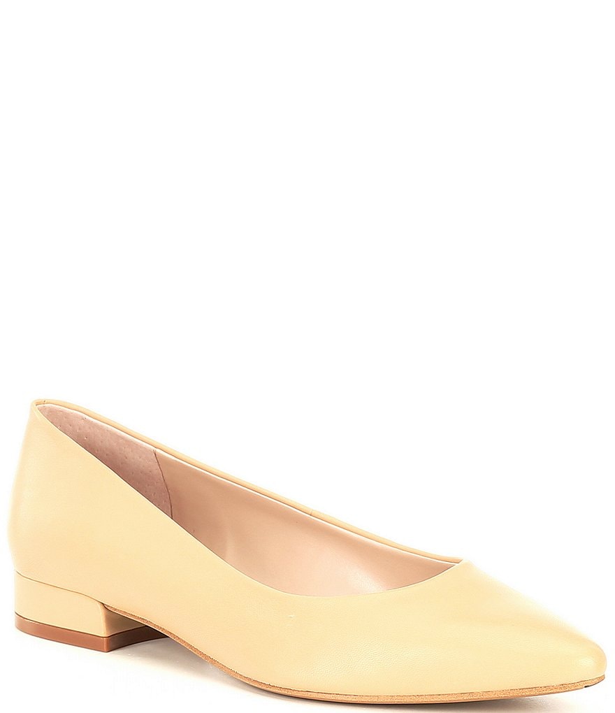 Preston & York Saylor Leather Pointed Toe Flats