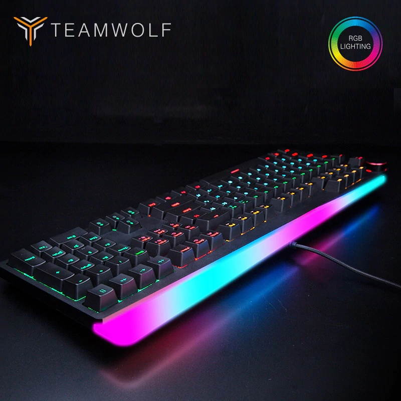 Durgod Taurus K320 TKL Mechanical Gaming Keyboard - 87 Keys - Double Shot PBT - NKRO - USB Type C (Cherry Blue, White)