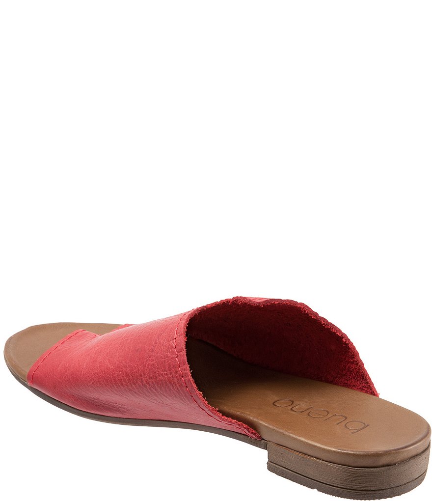 Bueno Tulla Toe Post Leather Slide Sandals