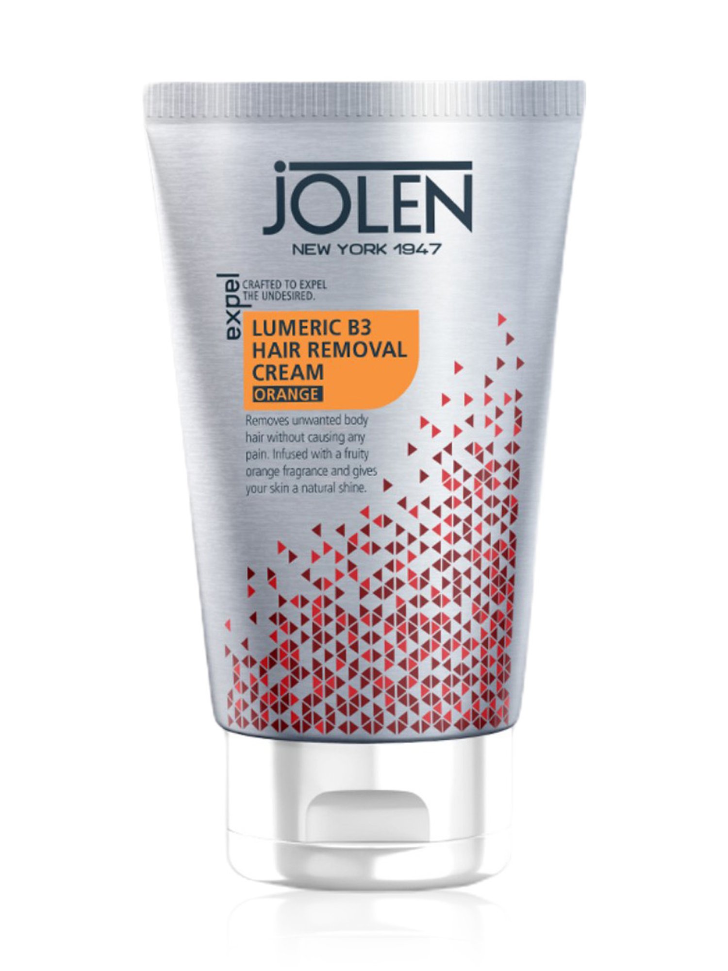 Jolen New York Orange Lumeric B3 Hair Removal Cream - 50 gm