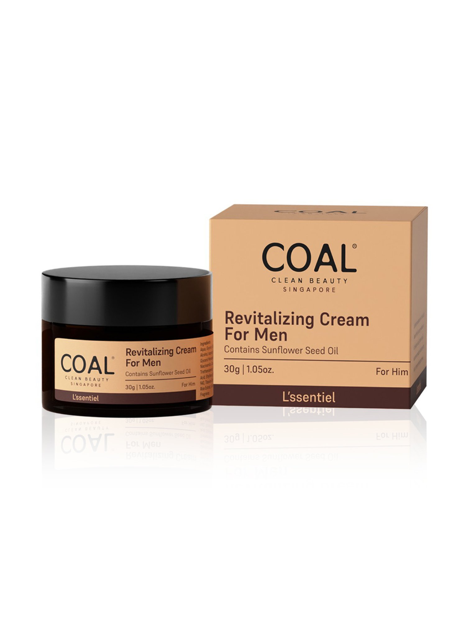 COAL Clean Beauty Revitalizing Cream for Men - 30 gm