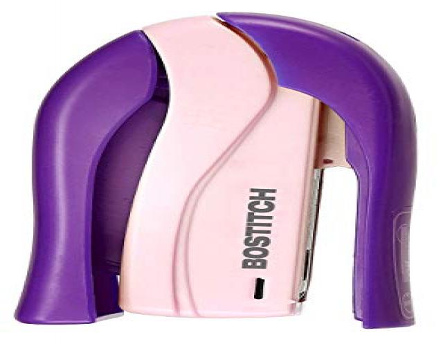 PaperPro inSHAPE 15 Reduced Effort Compact Stapler, Purple (1454)